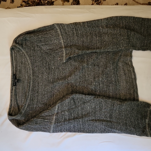 100% Cotton EILEEN FISHER Netted Top - Picture 2 of 4